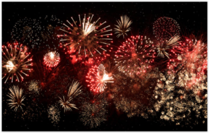 Ano Novo - fogos de artificio